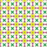 Dollhouse Miniature 1/2In Scale Wallpaper: Marseilles, Yellow